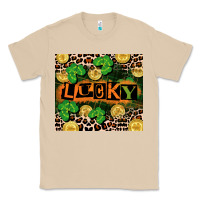 Mushroom St. Patricks Day lucky Classic Tee - CowGirlArtShop