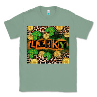 Sage St. Patricks Day lucky Classic Tee - CowGirlArtShop