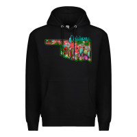 Black oklahoma Premium Hoodie - SublimationCraftShop