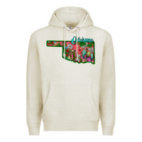 Oatmeal Heather oklahoma Premium Hoodie - SublimationCraftShop