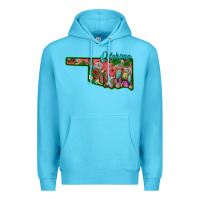 Ocean Blue oklahoma Premium Hoodie - SublimationCraftShop