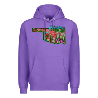Purple oklahoma Premium Hoodie - SublimationCraftShop
