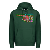 Sports Green oklahoma Premium Hoodie - SublimationCraftShop