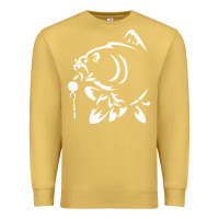 Antique Gold carp fishing Premium Sweatshirt - artisFamous
