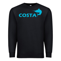 Black costa Premium Sweatshirt - artisFamous