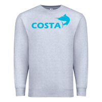 Heather Grey costa Premium Sweatshirt - artisFamous