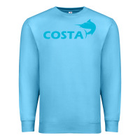 Ocean Blue costa Premium Sweatshirt - artisFamous