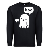 Black ghost of disapproval Premium Sweatshirt - artisFamous