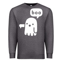 Charcoal Heather ghost of disapproval Premium Sweatshirt - artisFamous