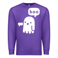 Purple ghost of disapproval Premium Sweatshirt - artisFamous