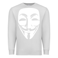 Dove Grey anonymous misteryous Premium Sweatshirt - artisFamous
