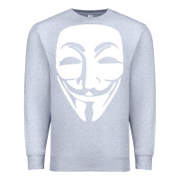 Heather Grey anonymous misteryous Premium Sweatshirt - artisFamous