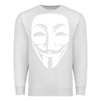 Oatmeal Heather anonymous misteryous Premium Sweatshirt - artisFamous