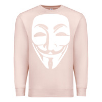 Pale Pink anonymous misteryous Premium Sweatshirt - artisFamous