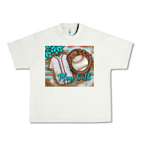 Pistachio Baseball Play Ball With Leopard Mousepad Urban Heavy Tee - BundleAndBundleShop