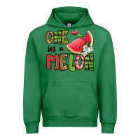 Emerald one in a melon watermelon Urban Hoodie - Jasminsmagicworld