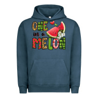 Pigment Midnight Navy one in a melon watermelon Urban Hoodie - Jasminsmagicworld