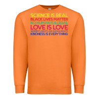 Carrot Anti Trump Science is Real Black Lives Matter T shirt Premium Sweatshirt - artisFamous