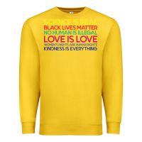 Lemon Anti Trump Science is Real Black Lives Matter T shirt Premium Sweatshirt - artisFamous