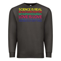 Smoke Anti Trump Science is Real Black Lives Matter T shirt Premium Sweatshirt - artisFamous