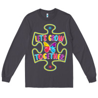 Smoke Let s Grow Together Long Sleeve Tee - CowhideDigitalArt