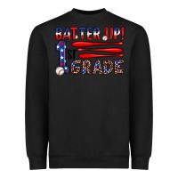 Black batter up 1st grade Heavyweight Sweatshirt - JahusDesignShop