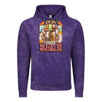 Cloud Purple Oh for peeps sake Easter Day Vintage Hoodie - LillyAllenDesigns
