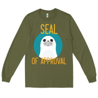 Army Green Seal of Approval Long Sleeve Tee - Bettercallsaul