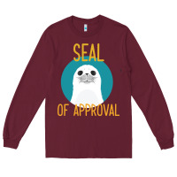 Burgundy Seal of Approval Long Sleeve Tee - Bettercallsaul