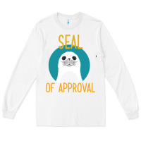 White Seal of Approval Long Sleeve Tee - Bettercallsaul