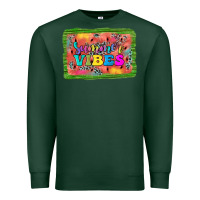 Sports Green summer vibes watermelon Premium Sweatshirt - JahusDesignShop