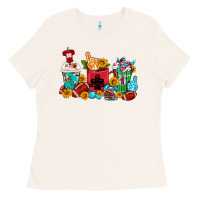 Bone Coffee And American Football Coffee Cups Ladies Tee - FaDigitalArtStudio