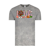 Cloud Rock Easter love dog paw Vintage Tee - BundleAndBundleShop