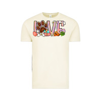 Easter Love Dog Paw Vintage Tee | Teevron