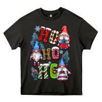Asphalt ho ho ho gnomes Heavy Core Tee - CowGirlArtShop
