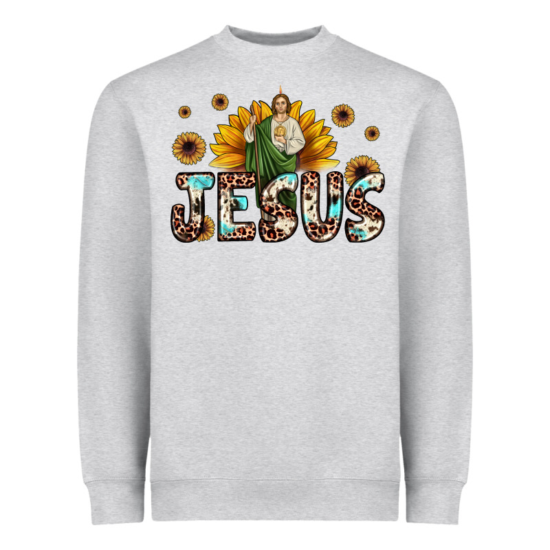 Jesus San Judas Heavyweight Sweatshirt by JahusDesignShop | Teevron