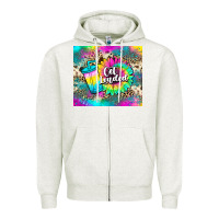 Oatmeal Heather get loaded tea Zipper Hoodie - JahusDesignShop