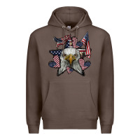 Coffee eagle star png Premium Hoodie - SublimationCraftShop