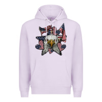 Lilac eagle star png Premium Hoodie - SublimationCraftShop