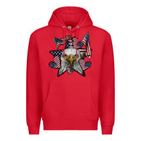 Red eagle star png Premium Hoodie - SublimationCraftShop