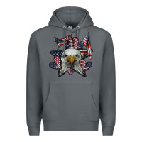 Rock eagle star png Premium Hoodie - SublimationCraftShop