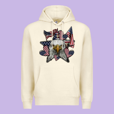 Eagle Star Png Premium Hoodie Designed By Sublimationcraftshop
