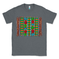 Charcoal Heather autism awareness leopard puzzle brush stroke Classic Tee - Artiststas