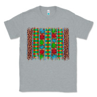 Heather Grey autism awareness leopard puzzle brush stroke Classic Tee - Artiststas