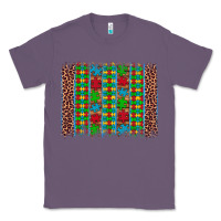 Lavender autism awareness leopard puzzle brush stroke Classic Tee - Artiststas