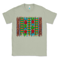 Matcha autism awareness leopard puzzle brush stroke Classic Tee - Artiststas