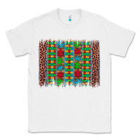 White autism awareness leopard puzzle brush stroke Classic Tee - Artiststas