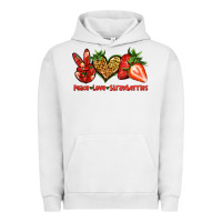 Pigment Lunar Rock peace love strawberries Urban Hoodie - Jasminsmagicworld