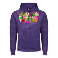 Cloud Purple Stuck On You Cup Vintage Hoodie - CowhideDigitalArt