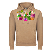 Vintage Coffee Stuck On You Cup Vintage Hoodie - CowhideDigitalArt